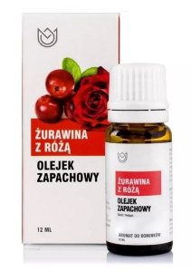 Olejek zapachowy Żurawina z Różą 10ml Naturalne Aromaty