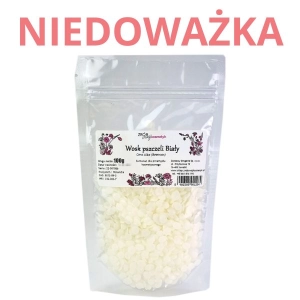 Wosk pszczeli Biały 80g NIEDOWAŻKA