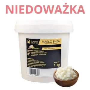 Masło Shea Nierafinowane ORGANIC 1kg ZERWANA PLOMBA GWARANCYJNA