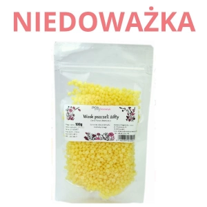 Wosk pszczeli żółty 76g NIEDOWAŻKA 