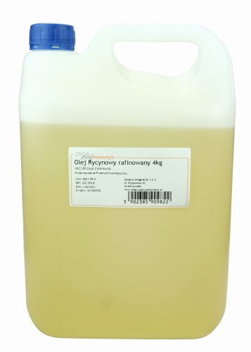 Olej Rycynowy Rafinowany 4kg Zrób Swój Kosmetyk