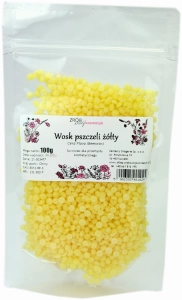 Wosk pszczeli żółty naturalny 100g kosmetyczny Chmara Blend