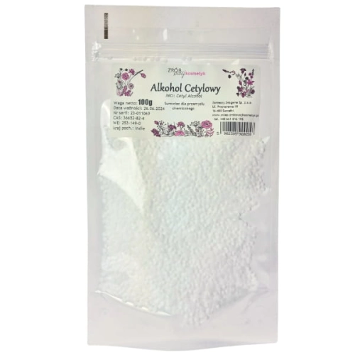 Alkohol cetylowy 100 g Chmara Blend, opakowanie