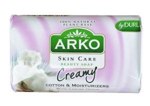 Mydło w Kostce Creamy Bawełna 90g Arko 