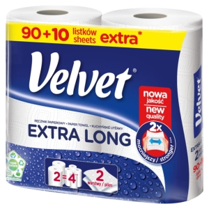 Velvet Ręcznik Papierowy Extra Long 2szt
