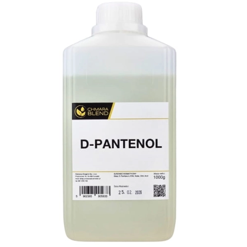 D-pantenol 75% prowitamina B5 1 kg Chmara Blend, opakowanie dla manufaktur